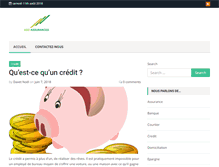 Tablet Screenshot of neo-assurances.com